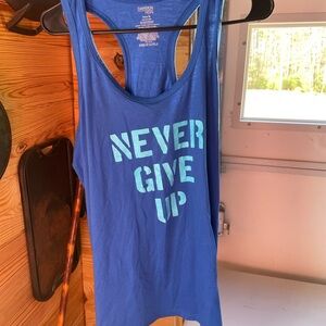 Vibrant Blue Dri-More Active Tank